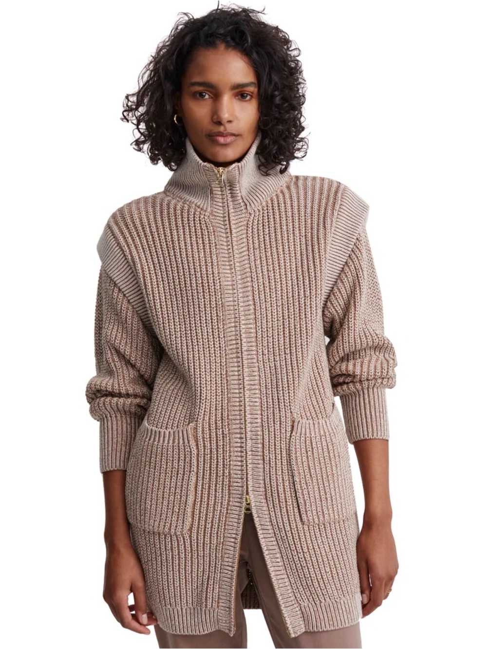 Varley Tori Knit‎ Jacket Size XS